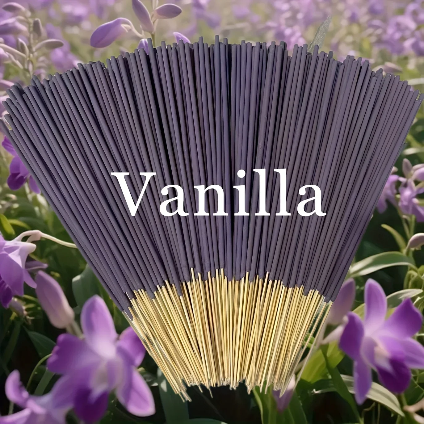 Vanille-Duftende Räucherstäbchen, Langanhaltend, Geeignet für Yoga, Meditation, Entspannung und als Einschlafhilfe - Perfekte Wahl