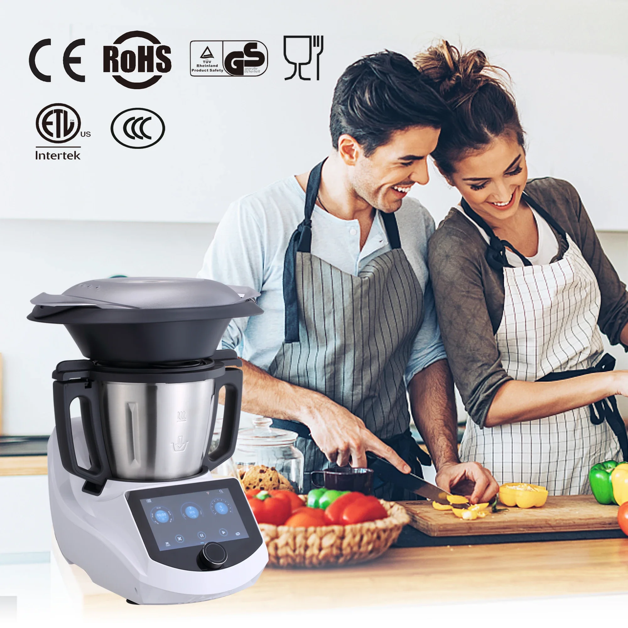 Multifunction Electric Food Processor Blender Cooking Robot