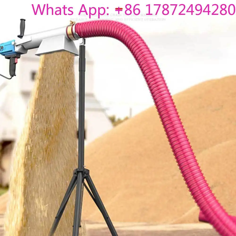 Commercial Grain Suction Machine Large Suction Auger Screw Conveyor  Car Loader Grain MachineFeeding Conveyor