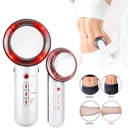 Ultrasound Cavitation EMS Face Body Slimming Massager Lipo Fat Burner Machine Galvanic Infrared Ultrasonic Weight Loss Machine