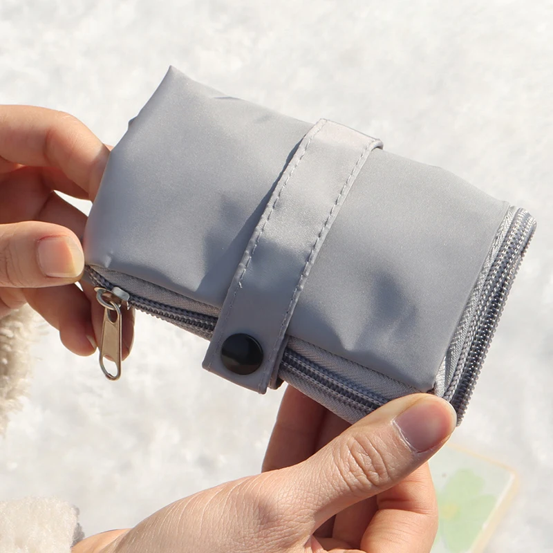 Mały świeży wzór z nadrukiem torba na parasol kopertówka składana torba na parasol wychodzi przenośna wodoodporna torba do przechowywania