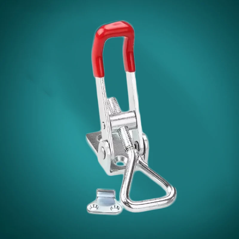 8 STUKS Ijzer Gegalvaniseerd/Roestvrij Staal Verstelbare Toggle Clamp Catch Sluiting Quick Release Klem Antislip Push Pull Toggle Clamp