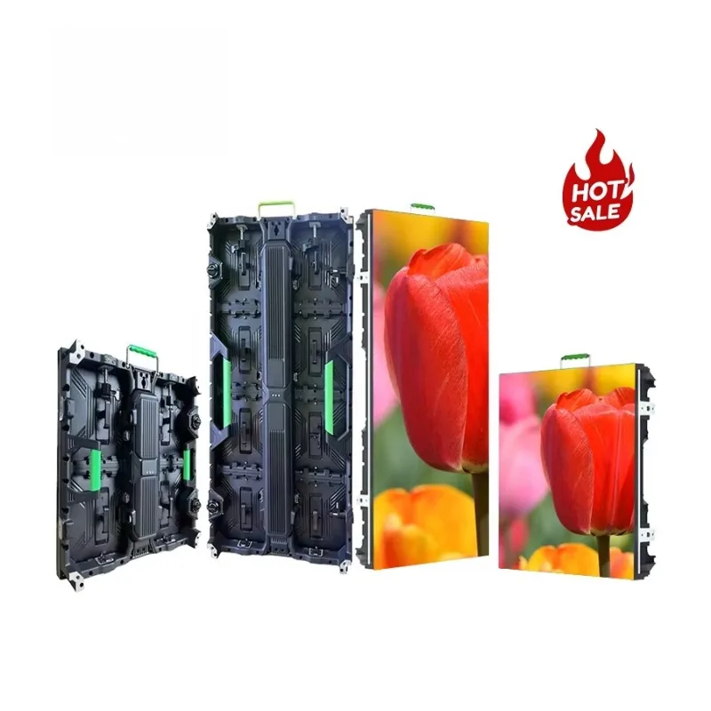 500x500mm Full Color LED Screen Easy Install Indoor Outdoor Rental Display For Temporary Stage And Various Activity Events