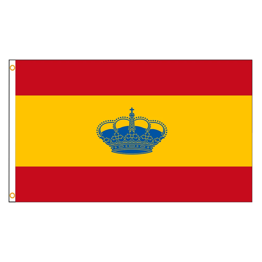 Spain Spanish Yacht Ensign Flag 60X90CM 90X150cm High-Quality Durable Official Flag for Yachts
