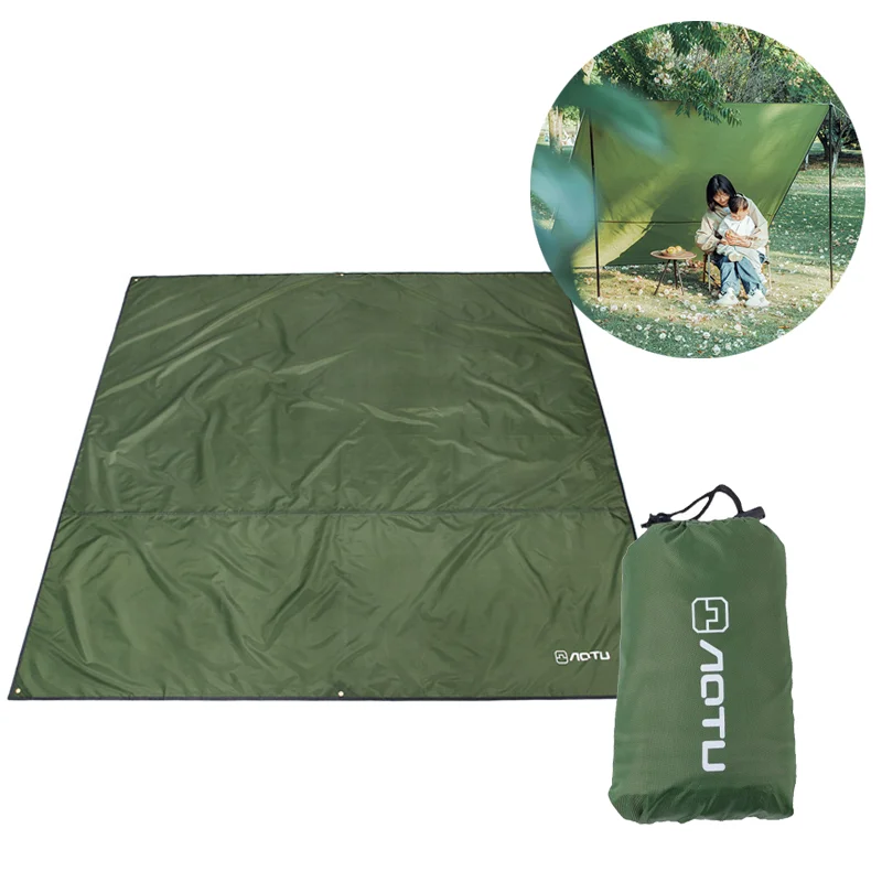 

Коврик для уличной палатки, утолщенная ткань Оксфорд, водонепроницаемый напольный коврик для пикника, износостойкая и противоувязовая ткань, многоцелевая