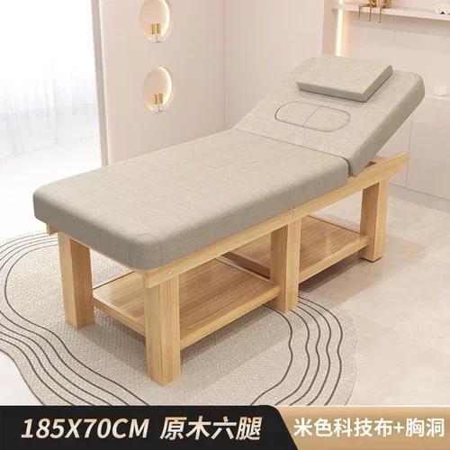 Aesthetics and Beauty Furniture Accessories Folding Wood Massage Eyelash Bed Mat Trolleys Sofa Tattoo Salon Car Full Body Cama