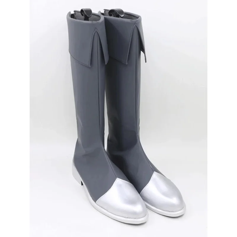 

Castlevania Симфония ночи Риттер Белмонт Косплей Костюм Обувь Серые сапоги из искусственной кожи ручной работы