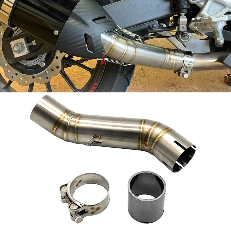 For Honda CB400X/F CB500X 2018-2022 Motorcycle Exhaust Escape Modify Mid Link Pipe CB500F CBR500R CBR400 CBR500 2016 2017-2022