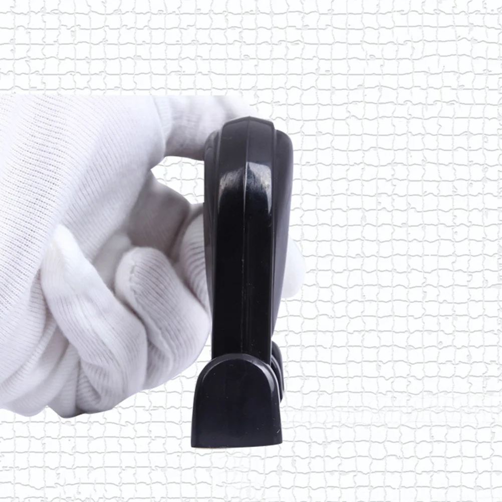 

Plastic Aluminum Box Handle Durable Lightweight Easy Install for Cabinet Wardrobe Drawer Modern Furniture Pull Handle