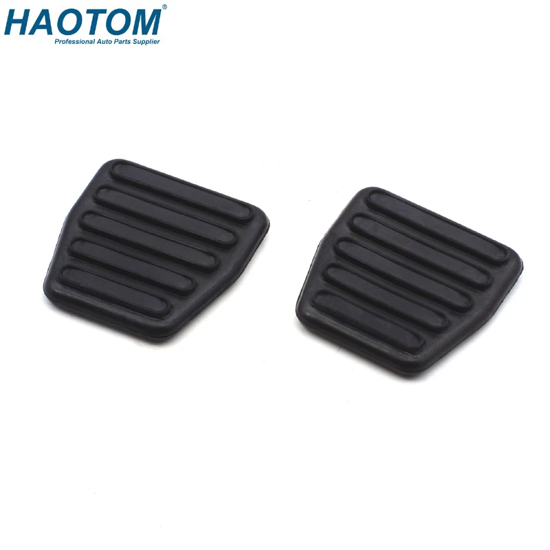 2PCS For MAN E2000 F2000 F90 M2000 L2000 M90 TGL TGA TGM TGS 1998- Truck Clutch Brake Rubber Pedal Pad Cover