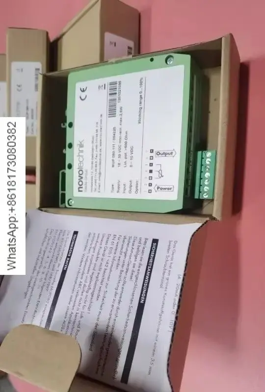 

Original NOVOtechnik MUP1110-1 TRS-0075 EEM-33-26 displacement sensor in stock