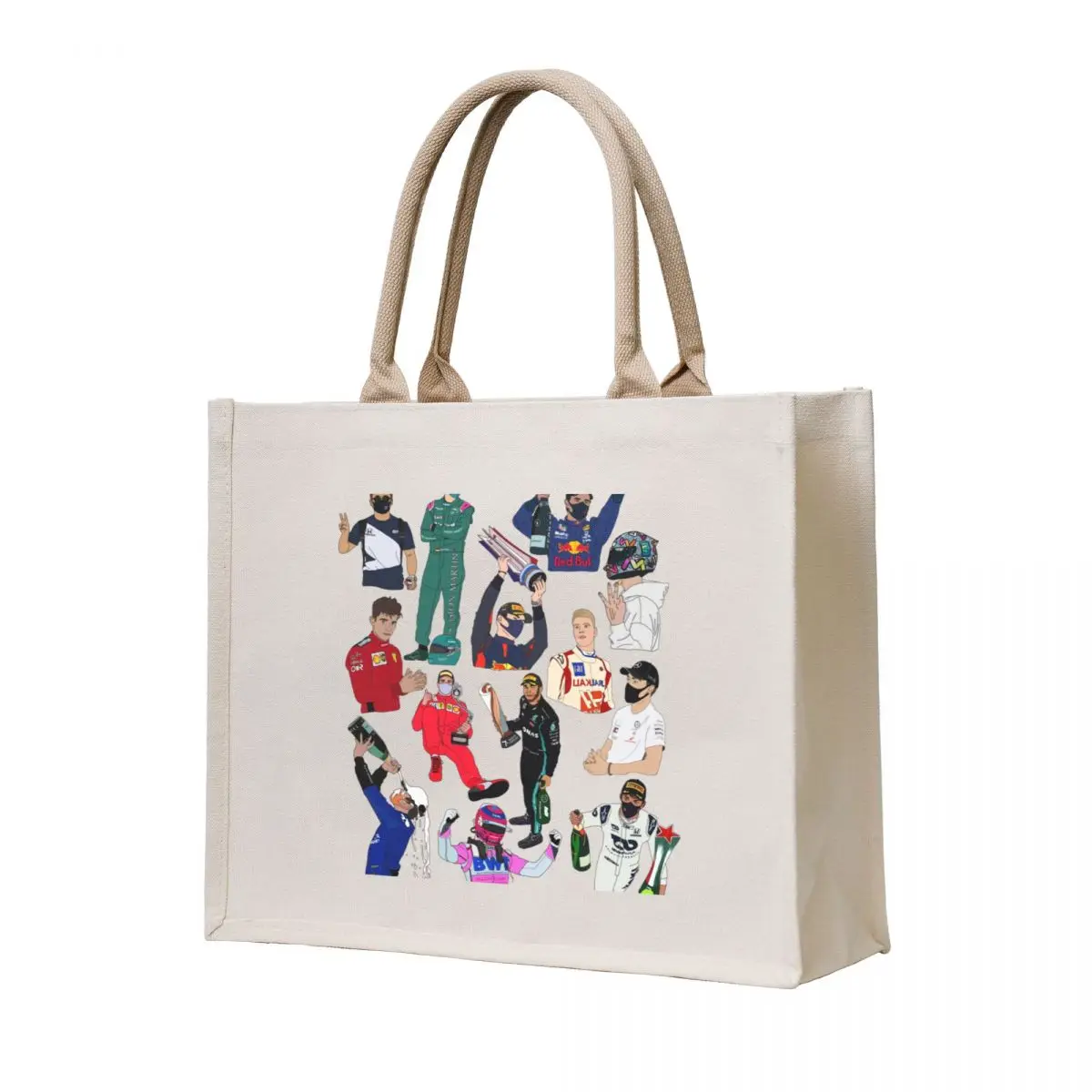 

F1 Driver Collective Tote Bag shopper bag women canvas shoping bag Shopper handbag