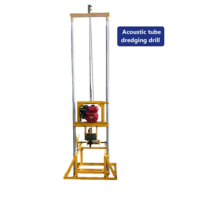 Gasolin well drilling rig dredging and drilling equipment water drilling rig
