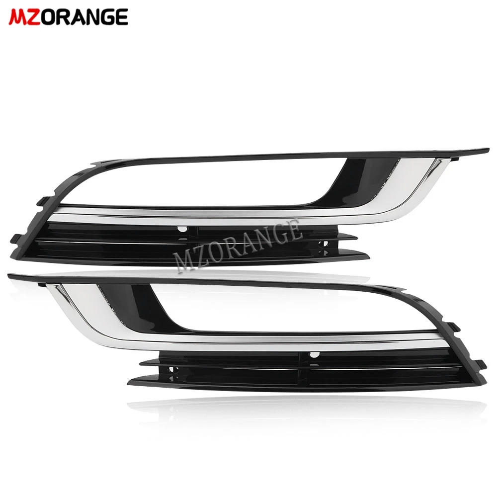 Fog Light Cover For VW Volkswagen Passat CC 2012-2016 2017 Auto Front Bumper Foglights Cap Fog Lamp Frame Trim Car Accessories