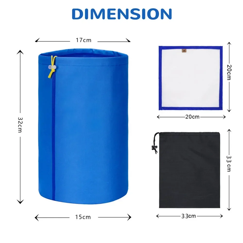 Bubble Ice Bag Filtration Bags Accessories Compact Easy Installation Essence Extractor Lightweight High Quality