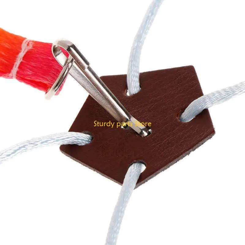 97qc красочный маленький жгут для домашних животных регулируем пешеходную веревку для хомя