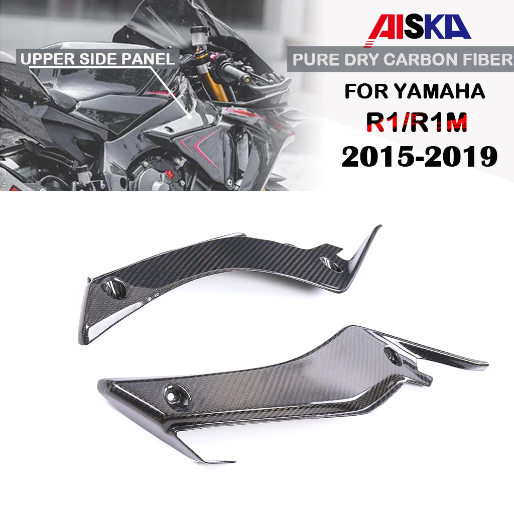 

Motorcycle Accessories Fiber Frame Covers Side Panels Fairing Kit Dry Carbon Fiber For YAMAHA R1 R1M 2015 2016 2017 2018 2019
