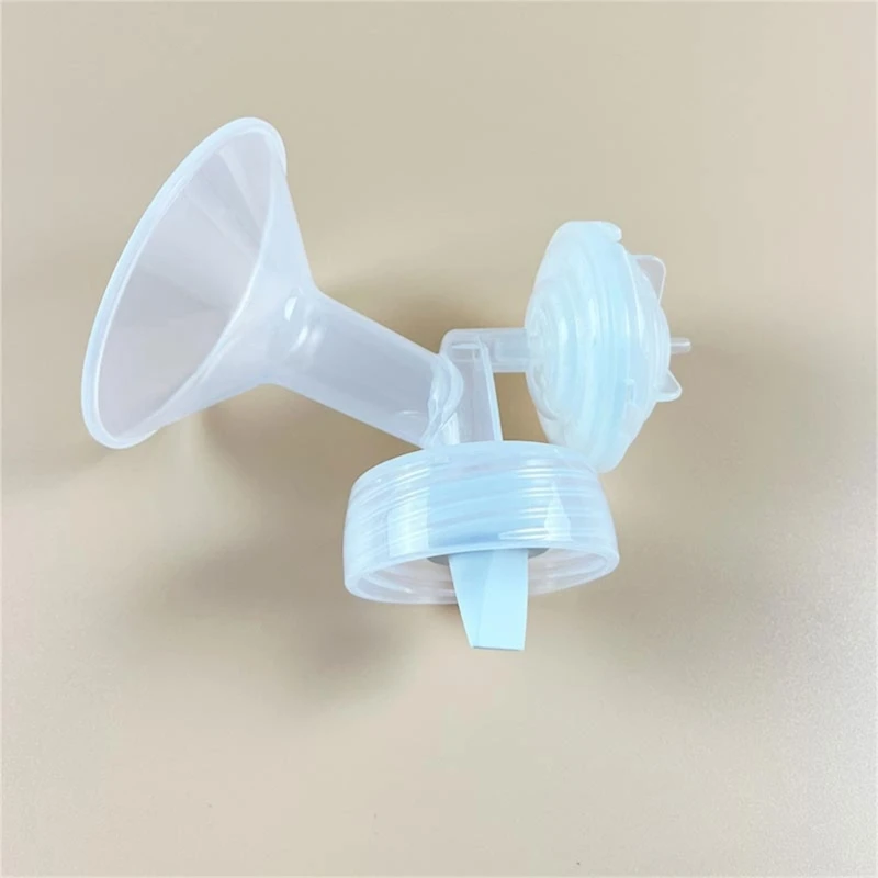 Upgraded Wide Neck Pump Part Wide Mouth Flange 18mm/19mm/20mm Breast Pump Cushion Breast Pump Sizing Food Grade