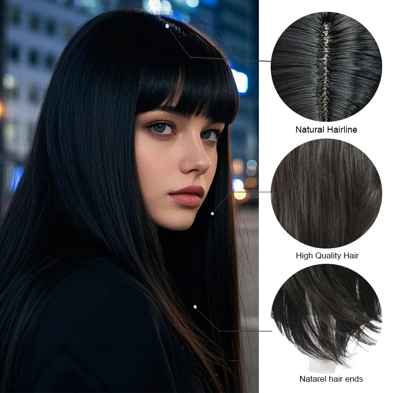 Рисунок 2 - Для молодых девушек: длинные черные