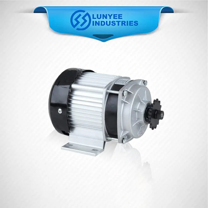 High Quality 60V 1000W Good Efficiency high Torque Brushless permanent magnet DC Geared Motor