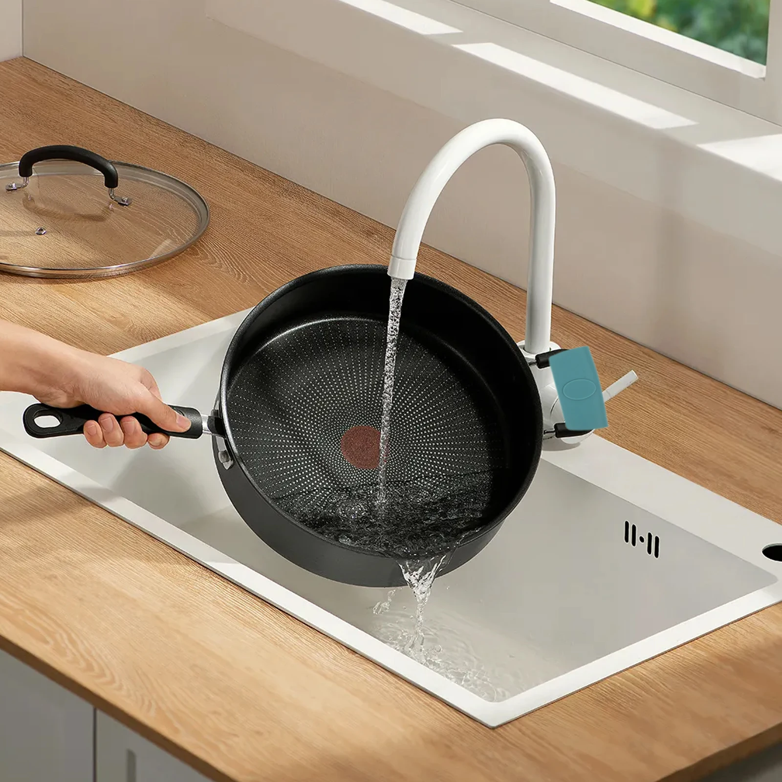 

6Pcs Silicone Pot Handle Covers Heat Resistant Anti Slip Pot Grip Covers Safe Non Scald Kitchen Accessory Silicone Handle Cover