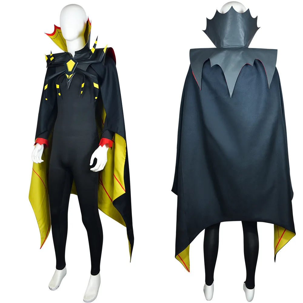 Hazbin Hotel Cosplay Costume Sinner Lord Zestial Coat Hat Set with Halloween Cloak and Spider Legs Accessories for Women Man - view 4