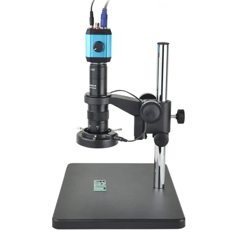 Microscopio elettronico industriale HD CCD ad alto ingrandimento riparazione telefono cellulare con display video digitale professionale