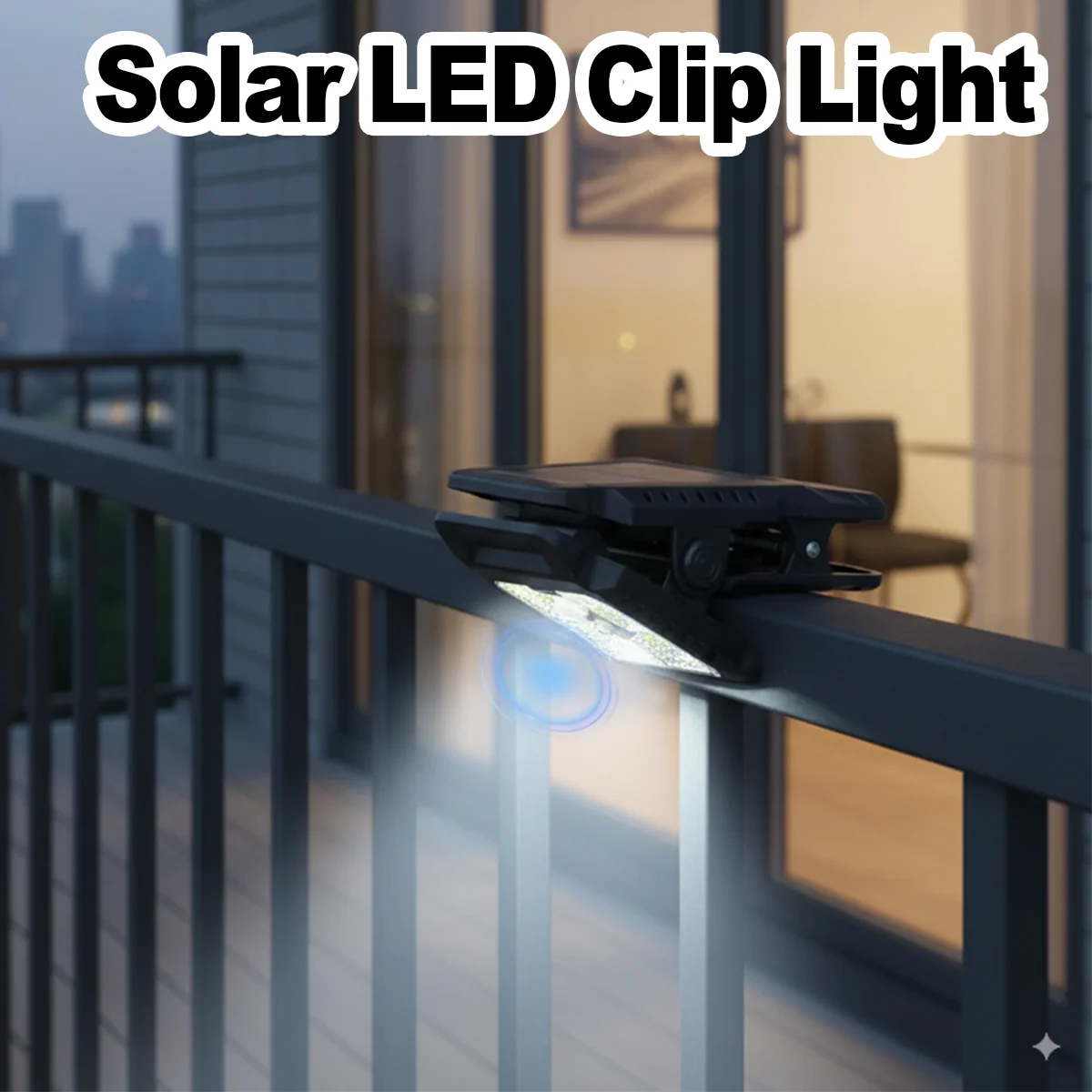 

Solar Clip Light Motion Sensor Lamp Lamps Outdoor Yard Lights Wall With Fence Automatic Waterproof Patio Powered Garden Security