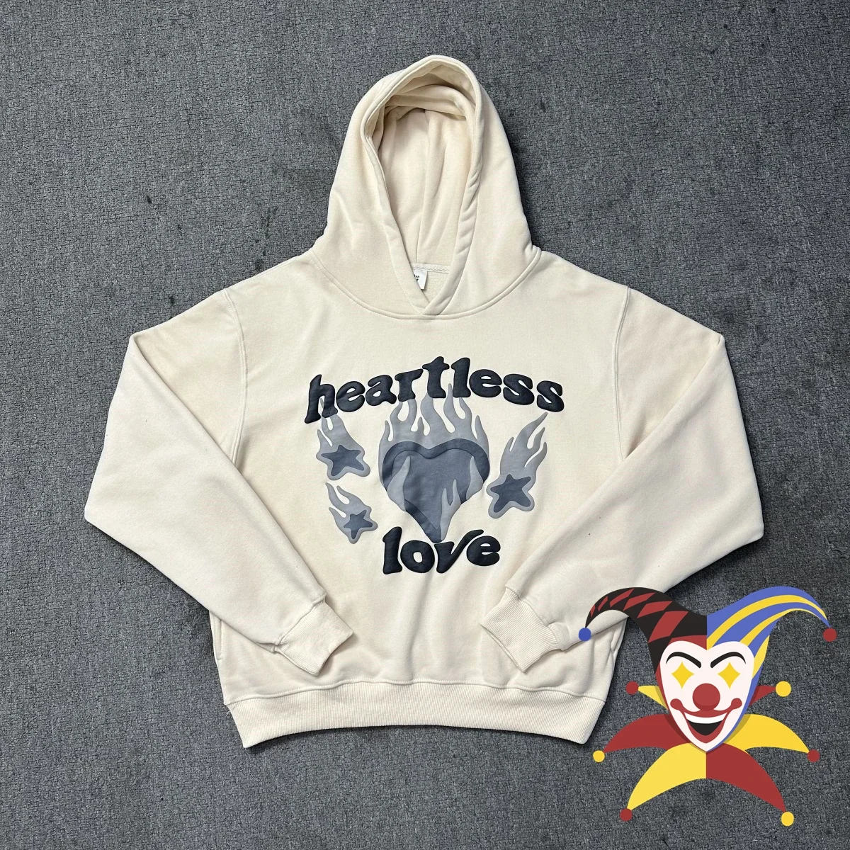 

Broken Planet Hoodie Men Women Puff Print Heartless Love Hooded Pullover