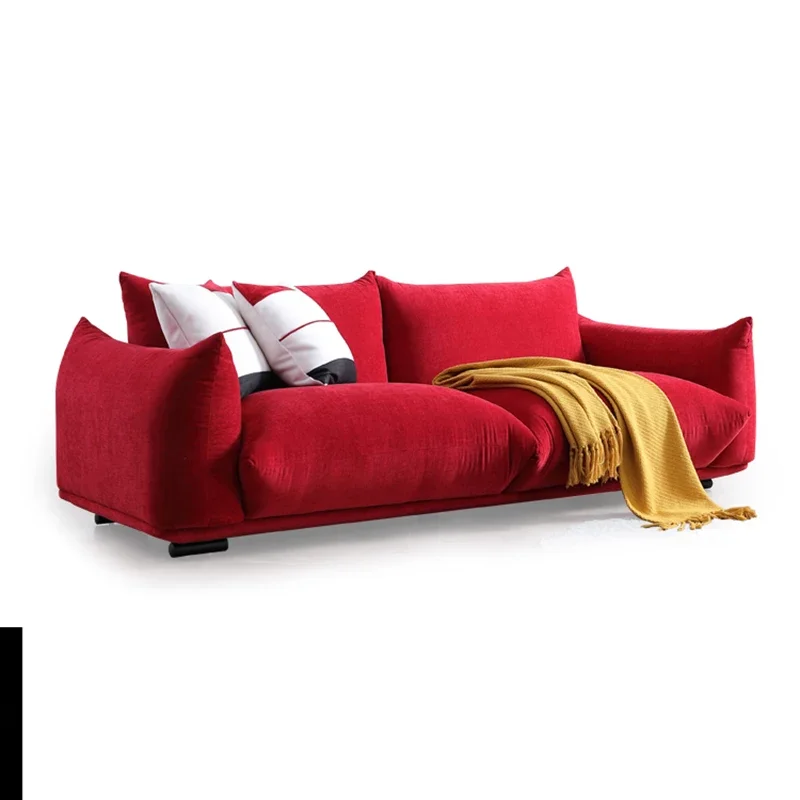 Modern Minimalist Fabric Sofa Soft Decoration Designer Recommends Small Apartment American Net Red Living Room Furniture