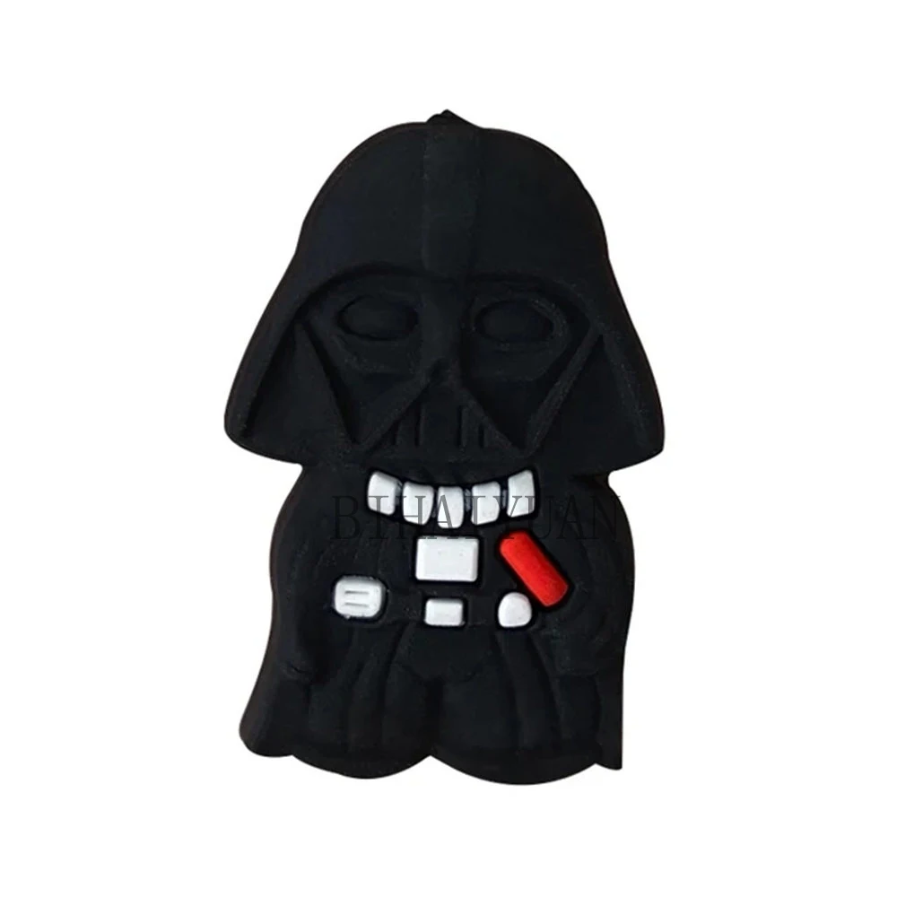 10pcs darth vader focal Silicone Beads Teether Jewelry Beads Food Grade  For pen Pacifier Chain