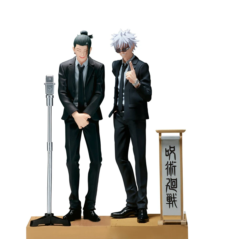 

Anime JJK Figures Gojo and Geto Action Figure Geto Suguru Figurine Collectible Standing Model Gojo Satoru figure Doll Toy Gifts