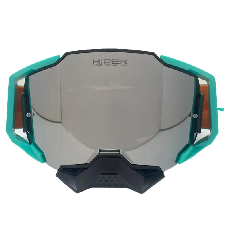 Anti-Fog Large Frame Motocross Glasses Wind Sand Splash Resistant Outdoor Cycling Dirt Bike Racing Helmet Goggles