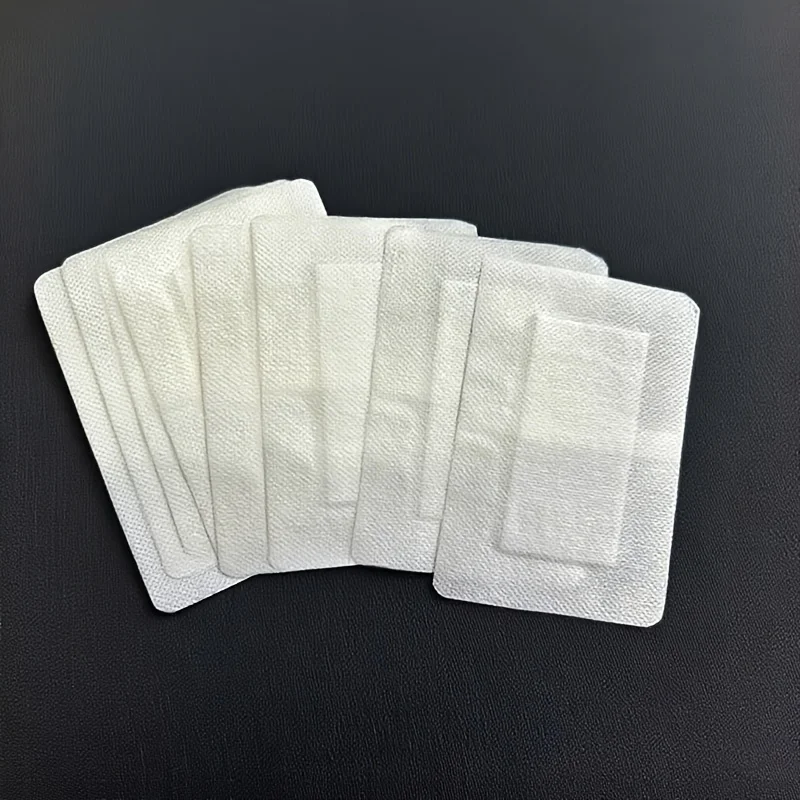 30er-Packung Atmungsaktive Pflaster, 10,16*15,24 cm, weicher Vliesstoff, einfach zu wechselnder Verband, Wundverbandkissen – Detail 2
