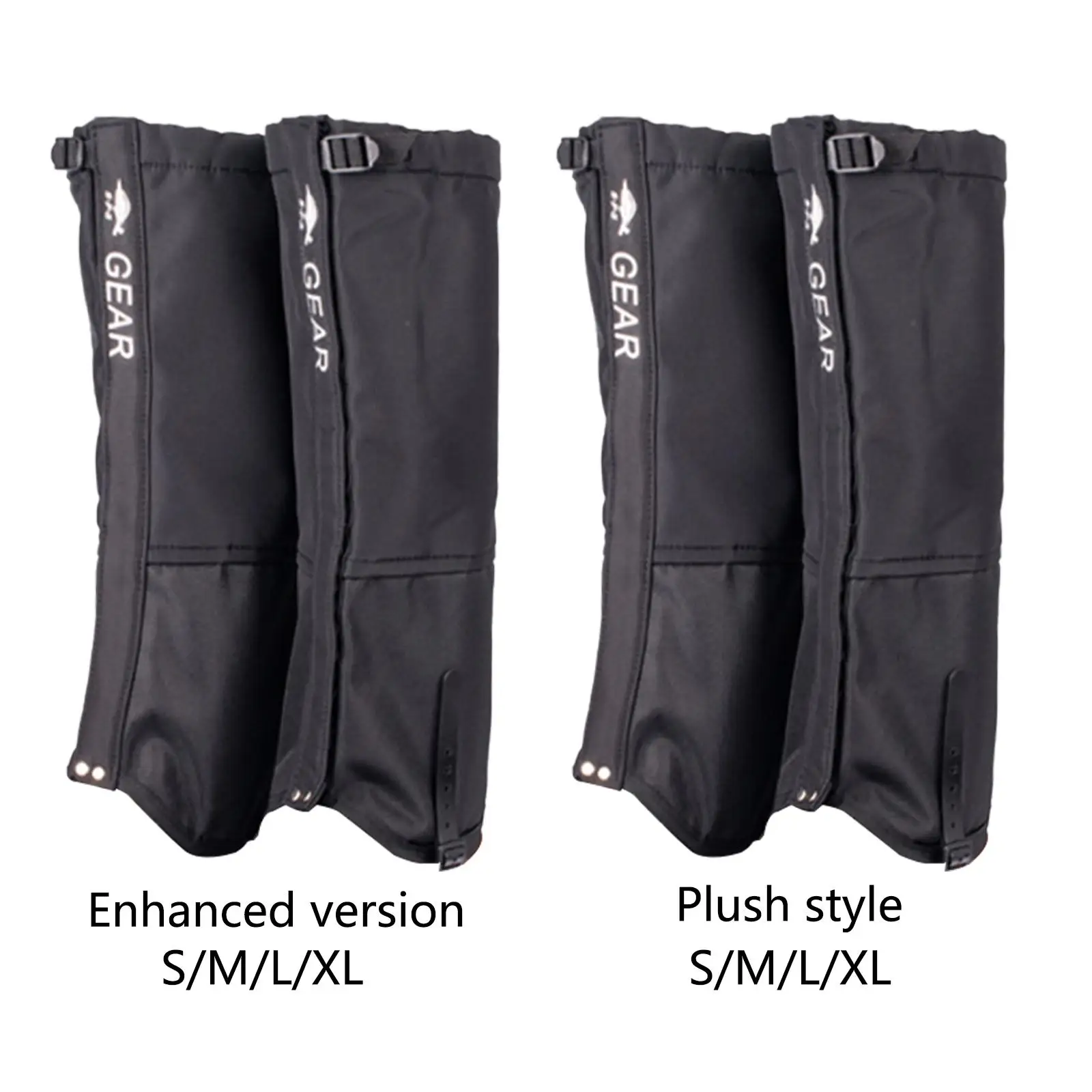 ขา Gaiters Snow Gaiters กันน้ํา Breathable รองเท้าเดินป่า Gaiters ขา Guards สําหรับเดินผู้ใหญ่ผู้ชายผู้หญิงกีฬากลางแจ้ง