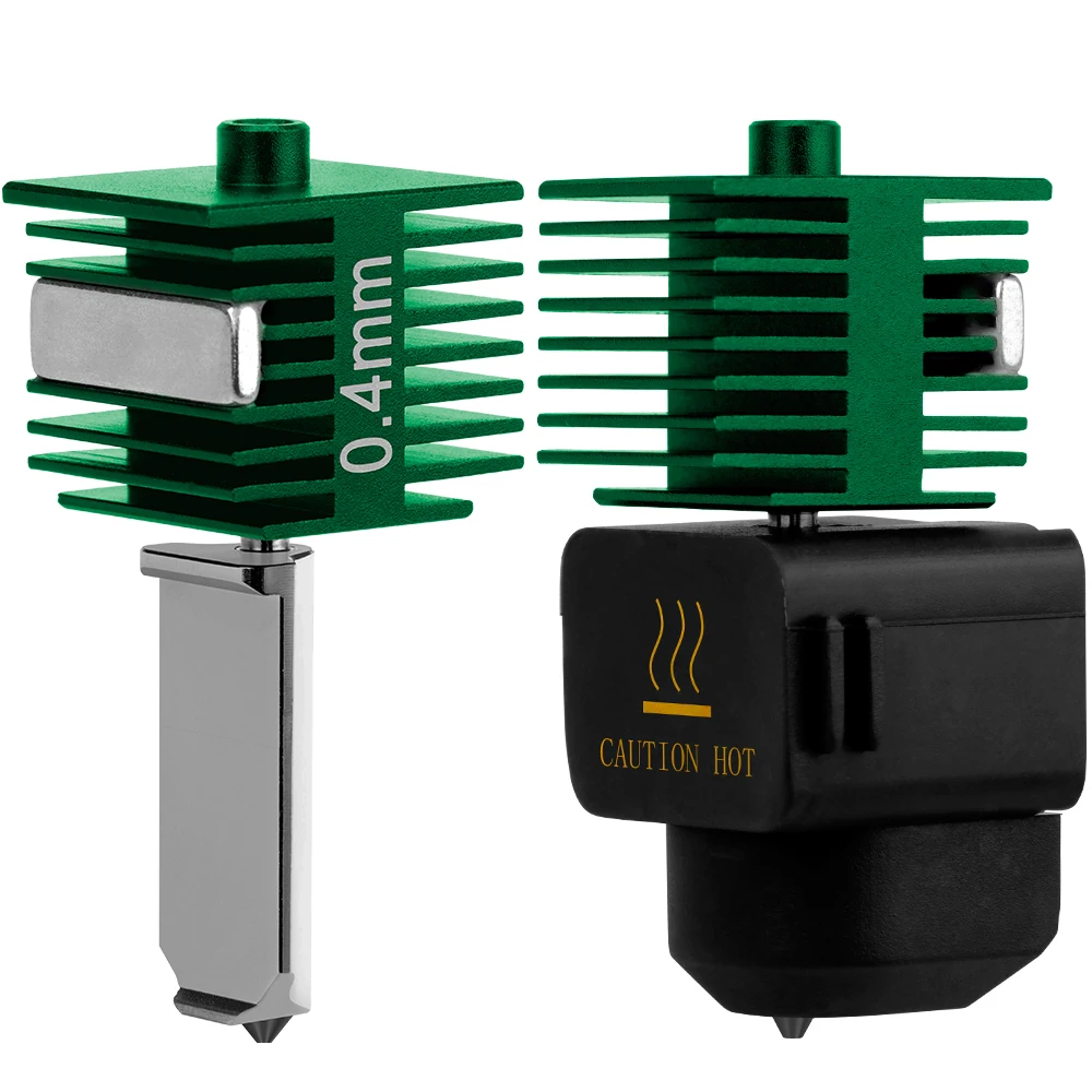 Für Bambu Lab A2L A1 Mini Hotend-Kit, verbesserte einteilige Wolframkarbidstahl-Düse, Hot-End für Bambulab A1 3D-Druckerteile – Detail 7
