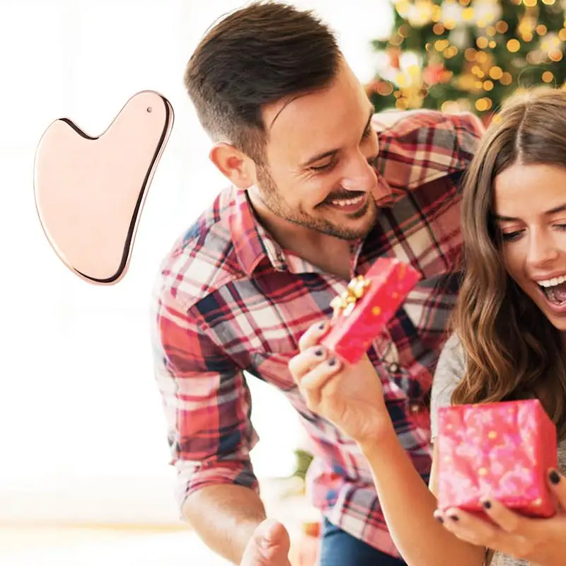 Gua Sha Stone Raspador, Face Sculpting Tool, Ferramenta Facial Portátil, Apertamento Da Pele e Massagem