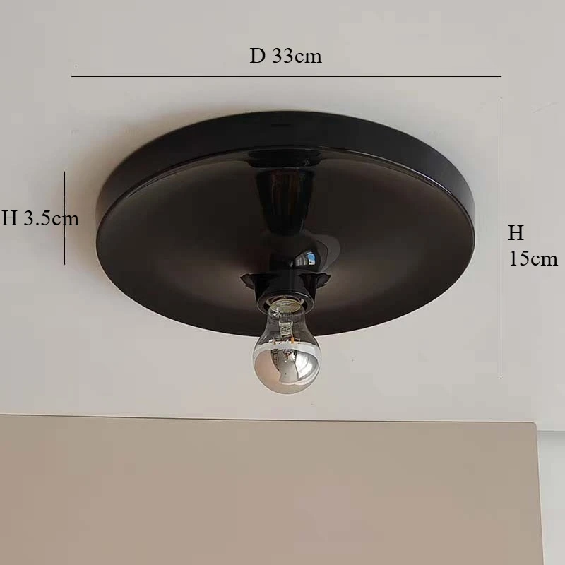 Bauhaus Retro UFO Ripple Disc Wandlamp Vliegende Schotel Gangverlichting Woonkamer Licht E27 Wandlamp Plafondlamp Kamer Decor