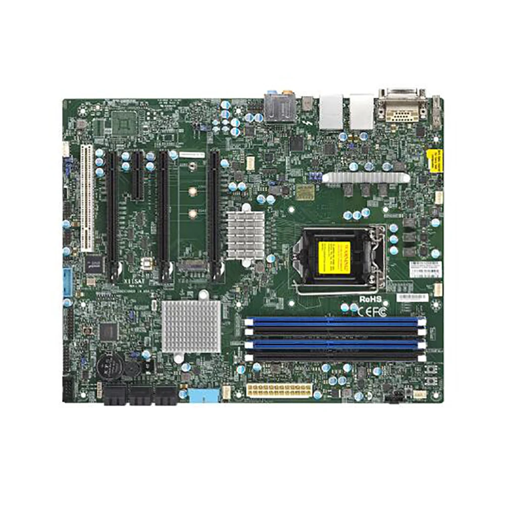 Single Socket H4 (LGA1151) DDR4 Motherboard E3-1200 v5/v6 6th/7th Gen. Core i7/i5/i3 Series For Supermicro X11SAT