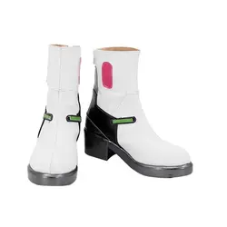 Game OW DVA Cosplay PU Boots Shoes Halloween Cosplay Prop Custom Made