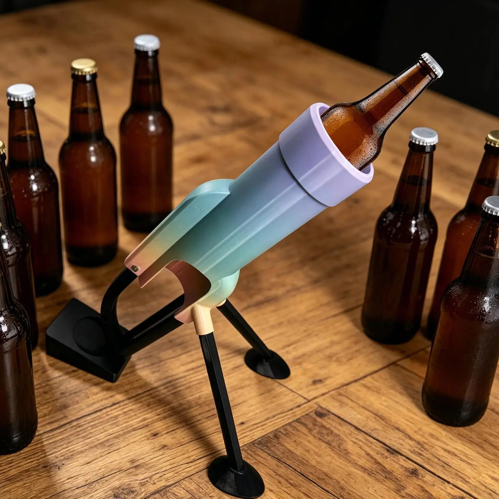 Bottle Opener Creative Down Press Manual Tool Beer Lid Opener for Kitchen Bar Party Restaurant Camping Hiking Picnic Men