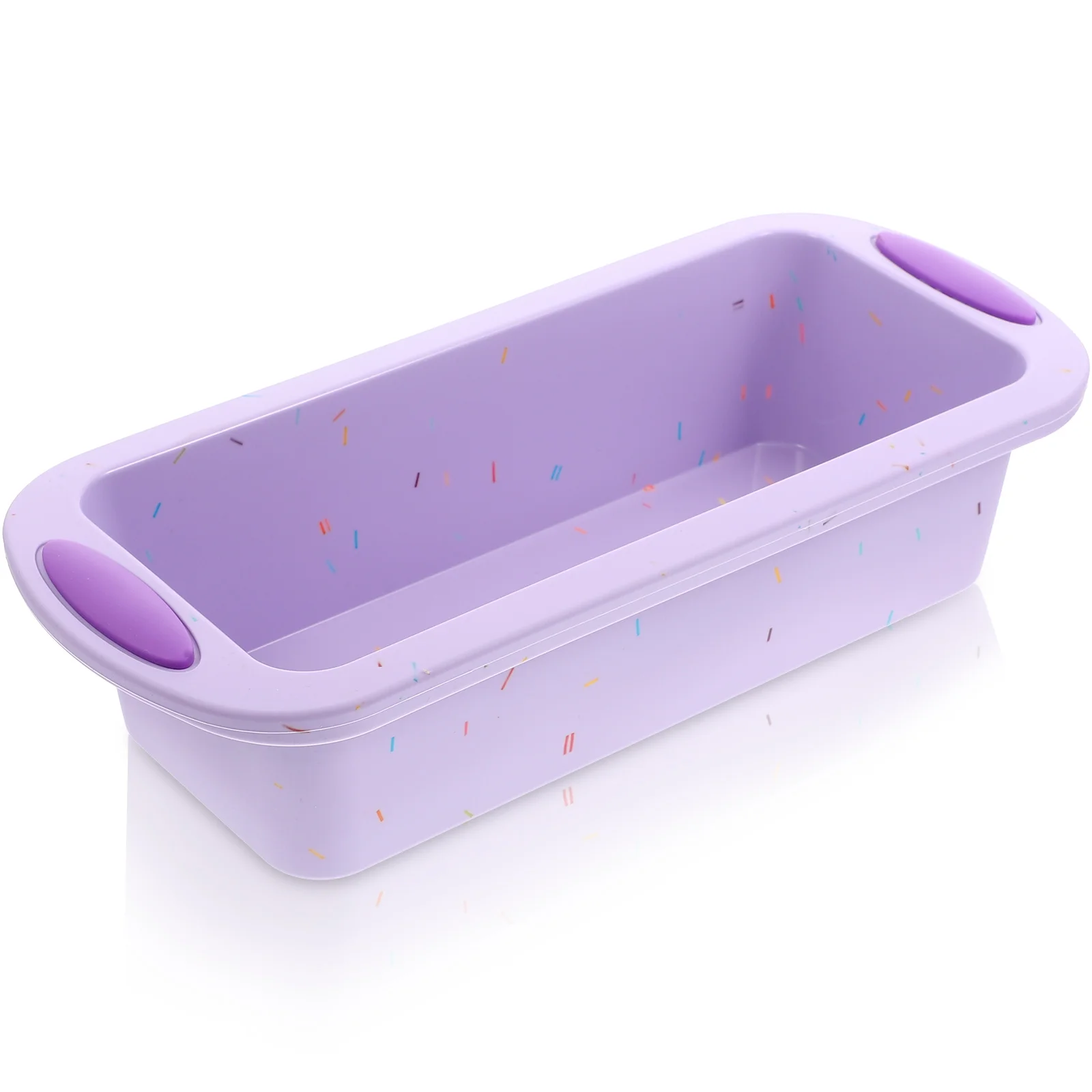 

Mini Silicone Baking Mold Loaf Pan Toast Mold Microwave Oven Safe Multi Use Cake Pans for Home Bakery