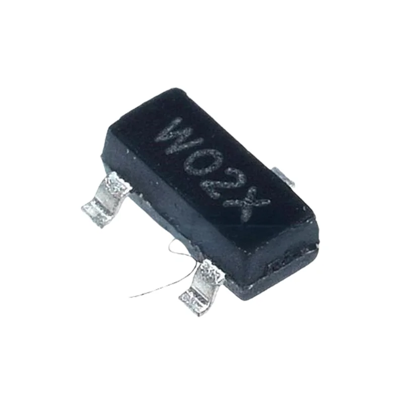 10PCS ESD5302F ESD5302F-3/TR Diode TVS Transient Voltage Suppressor ESD protection diodes silkscreen W02 SOT23