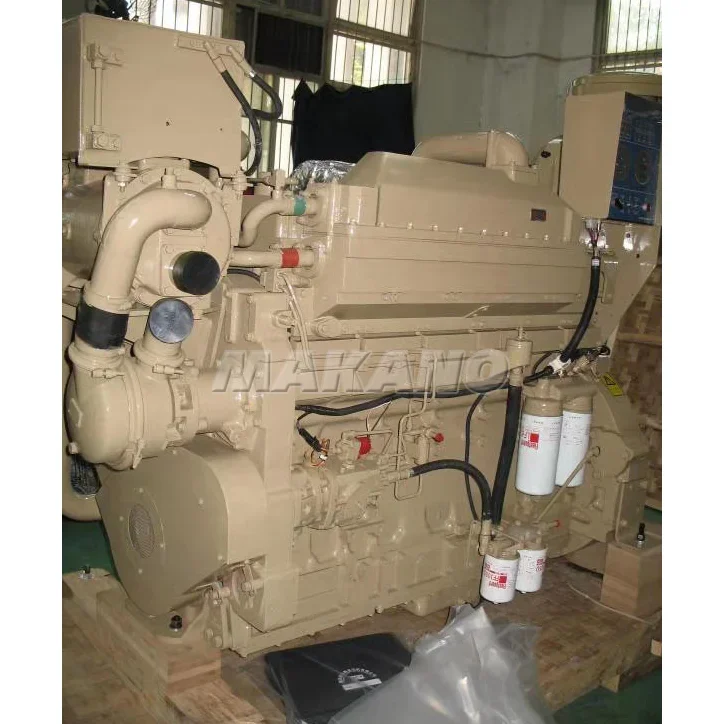 Original 450-890 6 Cylinder Marine  Engine CCEC KTA19 K19 Inboat Marine Generator  Marine Engine