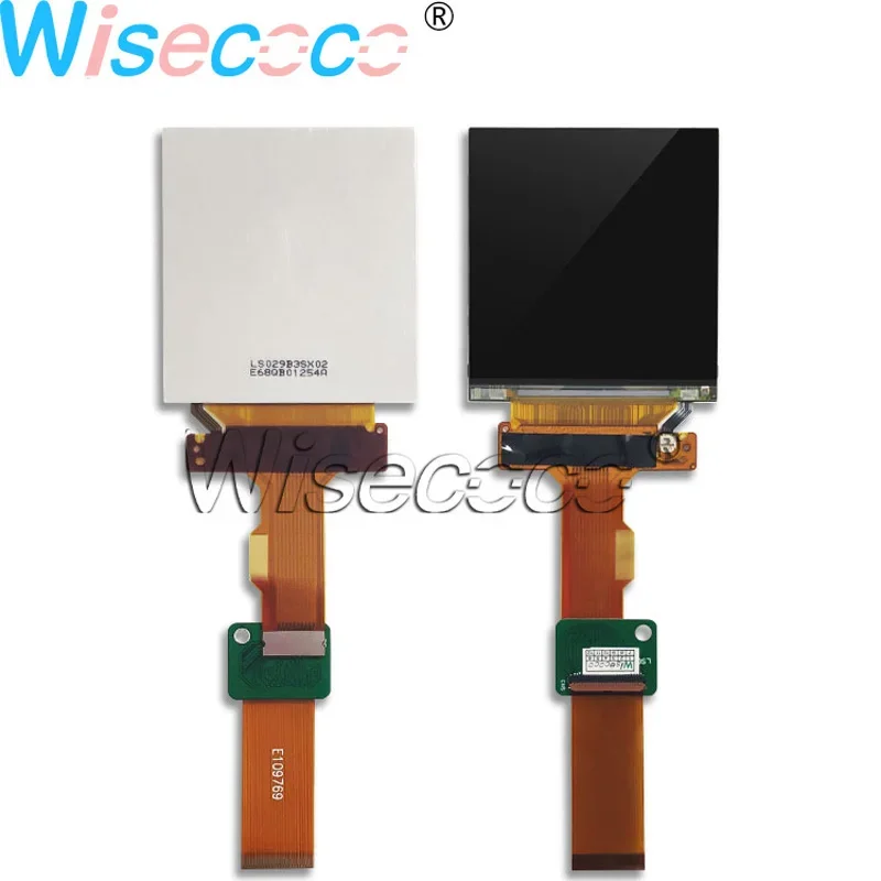 120HZ 2.9 Inch 1440*1440 Dual LCD Display Panel DP MIPI Driver Board Controller VR Headset Screen Module Wisecoco LS029B3SX02