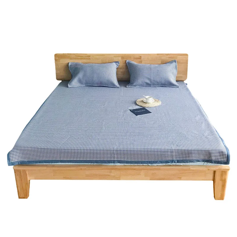 

A-class summer bamboo fiber cool mat three piece set of ice silk bed mat machine washable 100% bamboo fiber