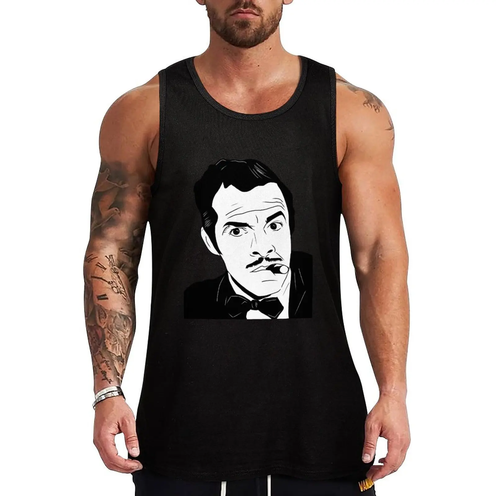 

Tin-tan Mexican Cinema Tank Top men gym man sexycostume T-shirt men Men's gym clothing
