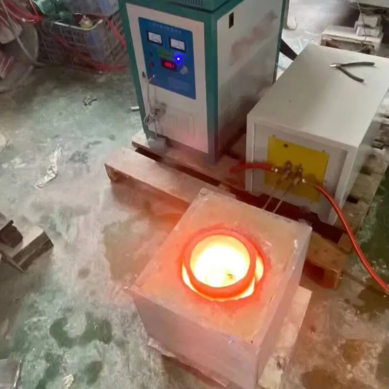 10Kg-15Kg Gold And Brass Induction Melting Furnace For Smelting