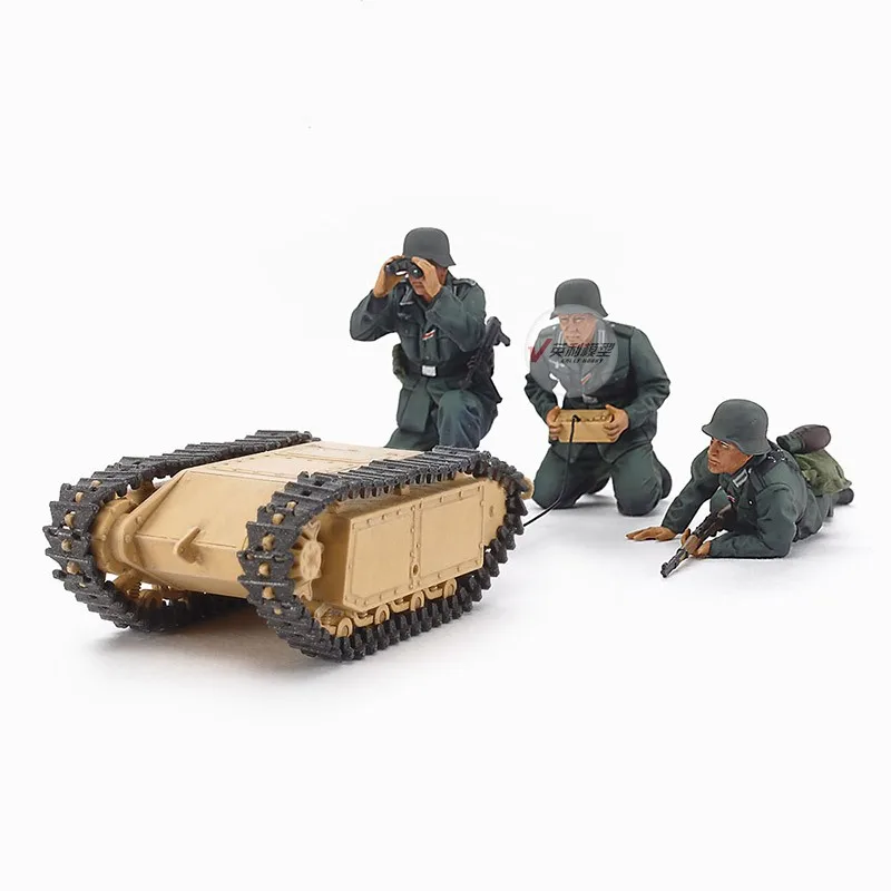 Prefabricated assembly model Tamiya-35357 1/35 German blasting truck and engineering team model kit