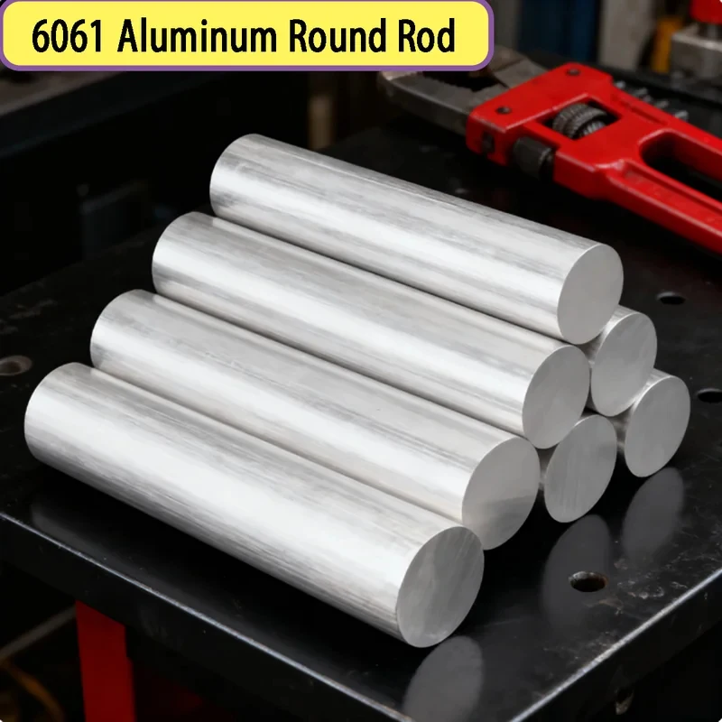 

6061 Aluminum Round Bar 10/11/12/15/16/20mm Dia x 50/100/150/200/300mm Long T6 Temper Solid Rod